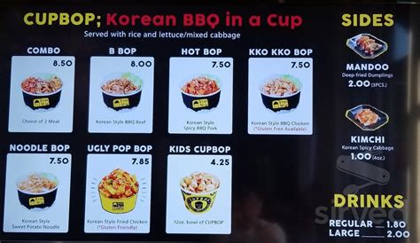 cupbop korean bbq